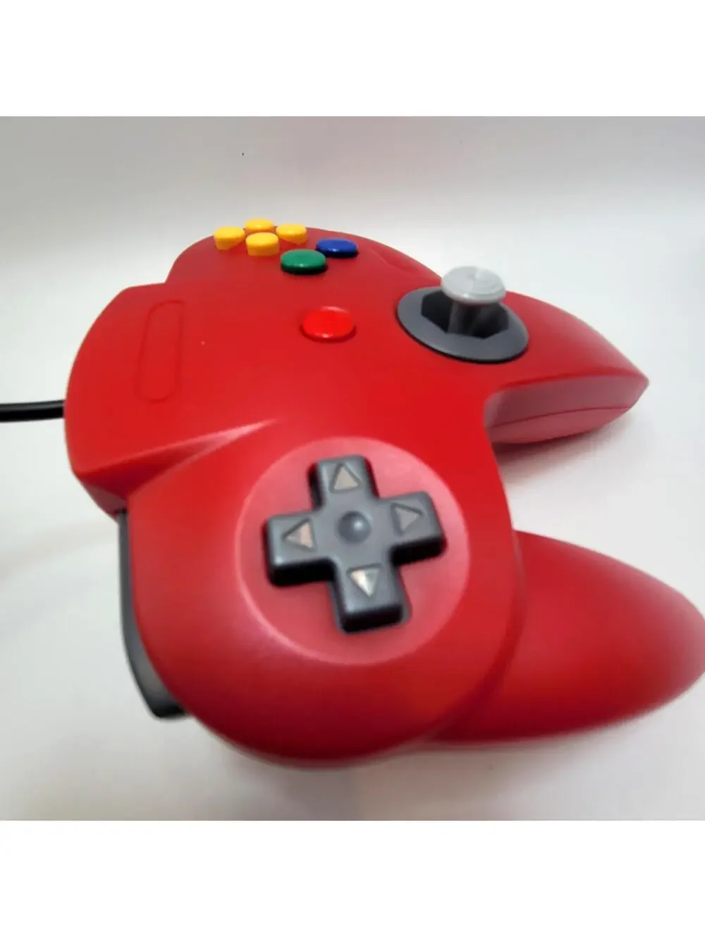 Nintendo 64 Wired Controller for N64 - TeknoGame® - Red - NEW IN BOX!